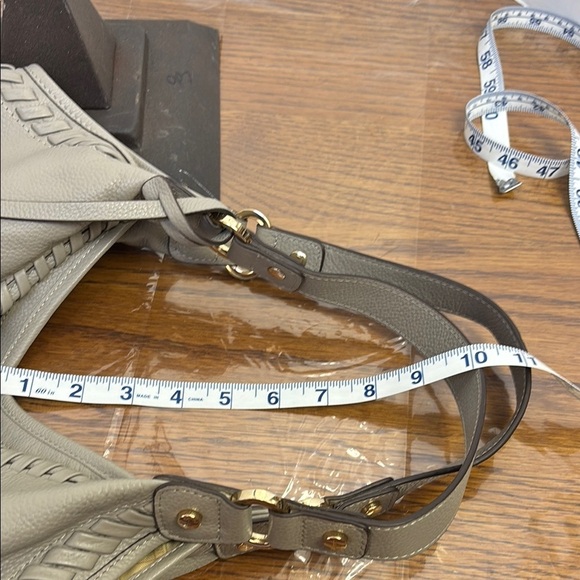 Lodis Gray Hobo Bag with Slouchy Design - Picture 9 of 9